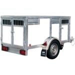 4-Hunde Anhänger – weiß – Bild 2