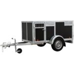 4-Hunde Anhänger - braun – Bild 3