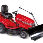 Honda HF 2317 HM mit Winterpaket 120 Plus & Honda Deflektor DCGKV1