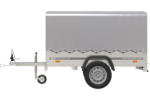 750 kg Anhänger 200 x 125 mit Domdeckel und Überrollbügel Garden Trailer 201 KIPP – Bild 7