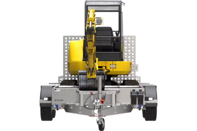 Schwerer Doppelachsanhänger 3500 KG STARK 3 300