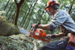 Husqvarna 555 18 Zoll Benzin-Kettensäge – Bild 2